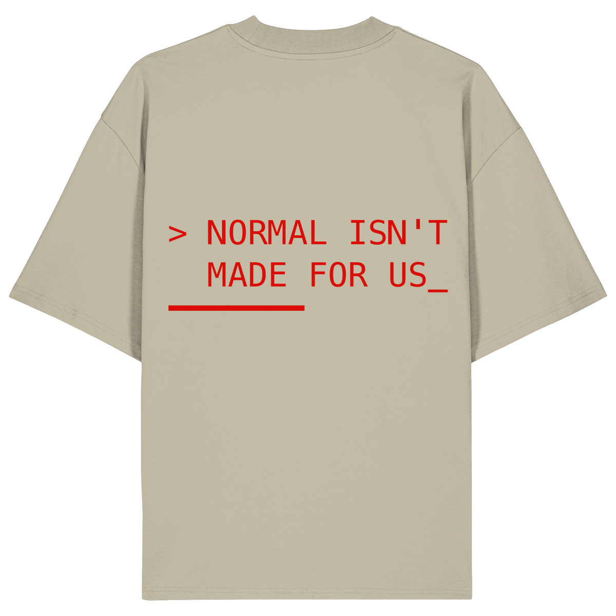 Normal Isn't Tee