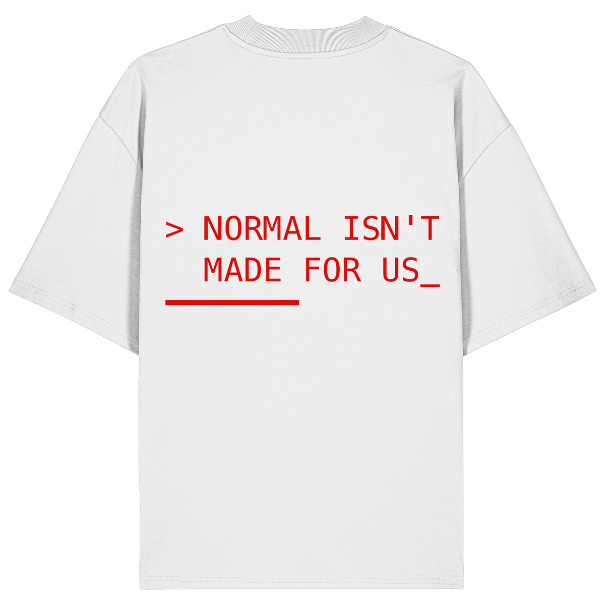 Normal Isn't Tee